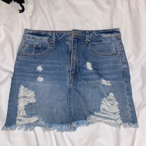 Forever 22 jean skirt